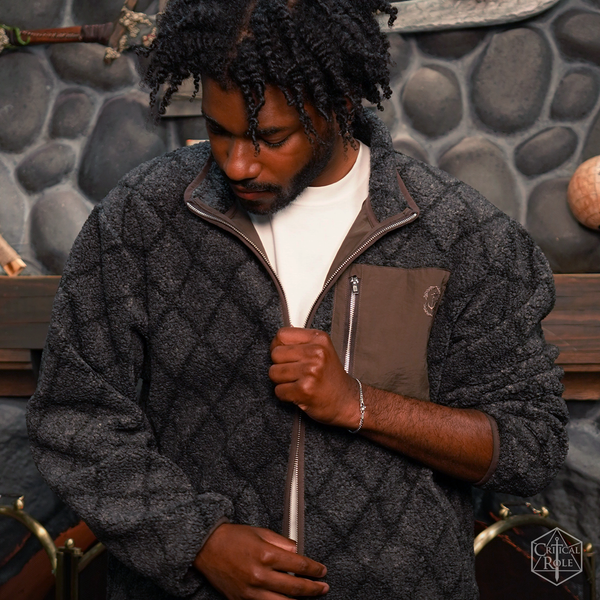 Mighty Nein Collection: Fjord Stone Sherpa Fleece Jacket