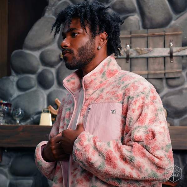 Mighty Nein Collection: Jester Lavorre Sherpa Fleece Jacket