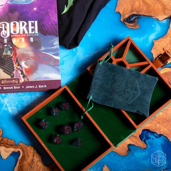 Critical Role Champion Dice Set: Fjord Stone