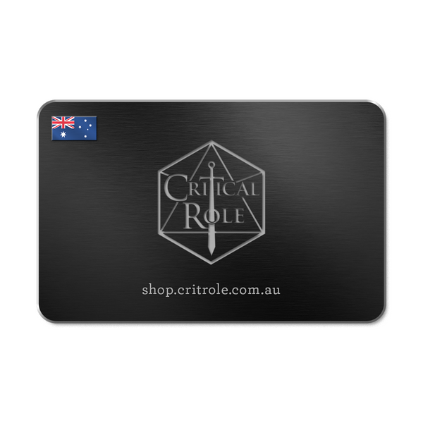Critical Role Gift Card