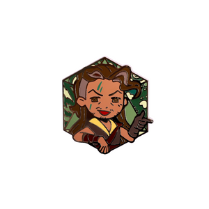 Heroes of Aramán Chibi Pins