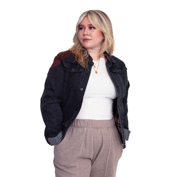 Vox Machina Collection: Grog Strongjaw Flannel Lined Denim Shirt Jacket