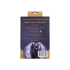 Critical Role Champion Dice Set: Yasha Nydoorin