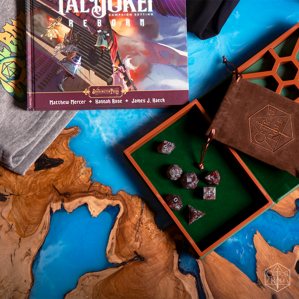 Critical Role Champion Dice Set: Grog Strongjaw