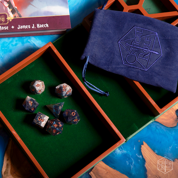 Critical Role Champion Dice Set: Percival Fredrickstein Von Musel Klossowski De Rolo III