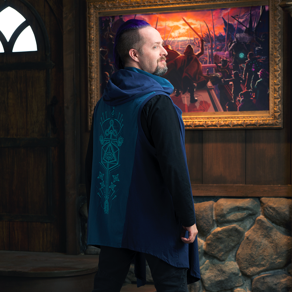 Long sleeveless 2025 hooded cardigan